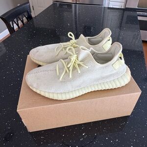 Yeezy Boost 350 Men's Butter Athletic Shoes